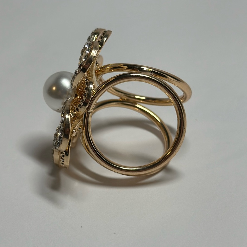 Floral Scarf Ring - #169 - Picture 5 of 5